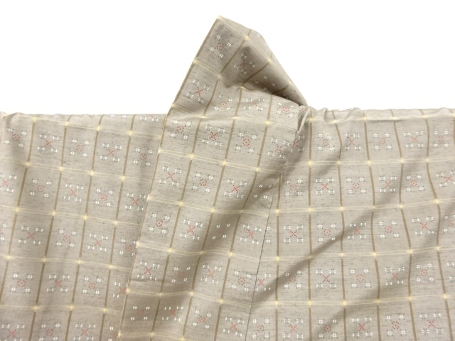  未使用品　仕立て上がり　本場琉球南風原花織着物